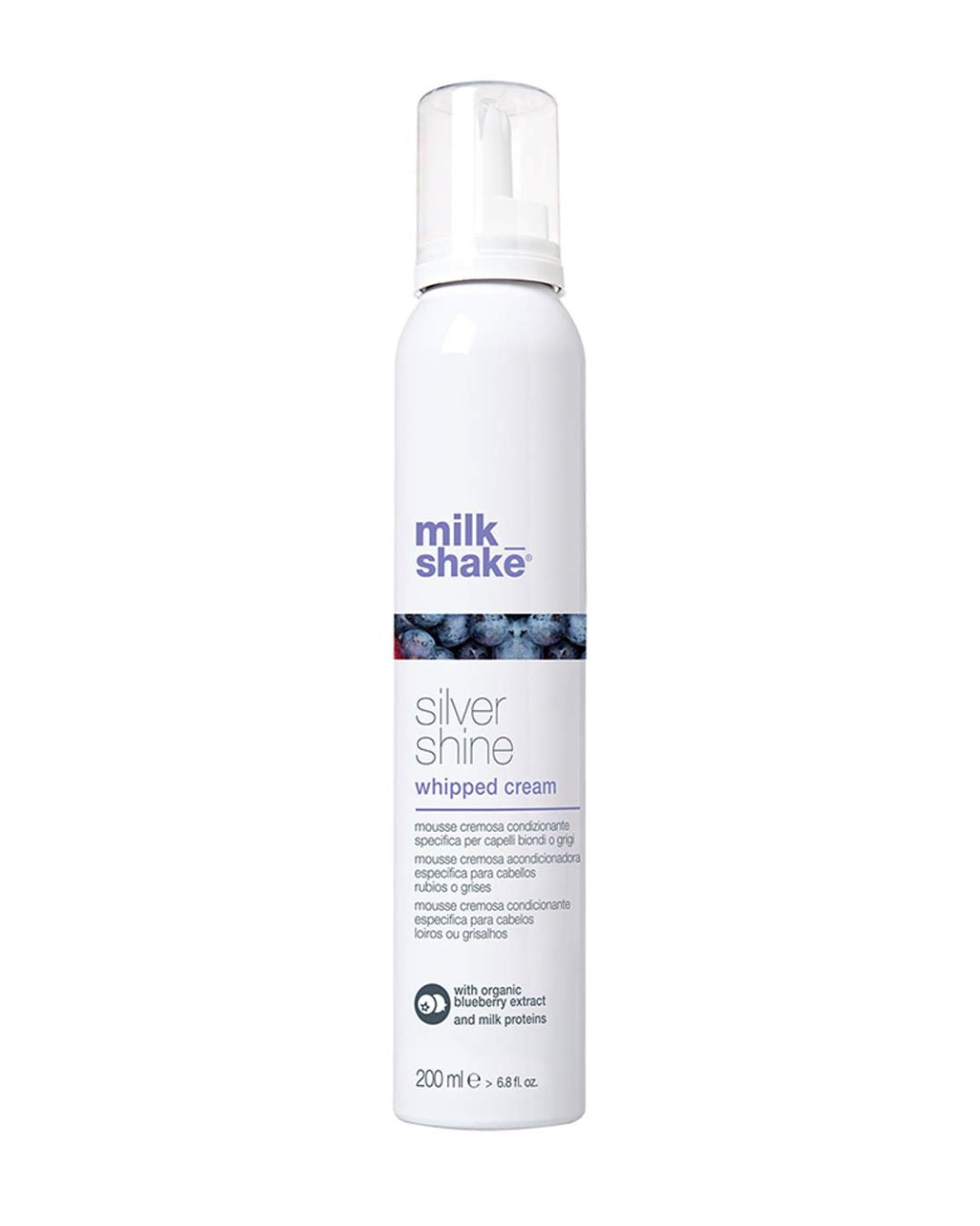 Spuma Silver Shine Whipped Cream 200ml MILK SHAKE